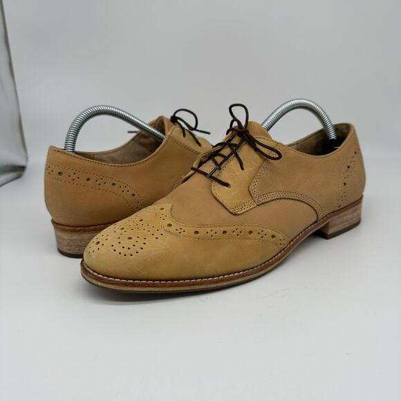 CAT Shoes - CAT Caterpillar Casual Tally Brown Leather/Suede Lace Up Oxfords Womens Size 10